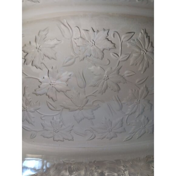Princess House Poinsettia Baking Dish 9X11 Rectangular HolidayThanksgiving - Picture 10 of 10